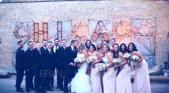 Amy + Brian Wedding Video Highlights at SalvageOne Chicago1