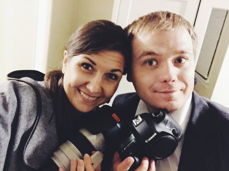 wedding videographers with cannon 70-200 and canon mark 3