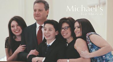 Michael Bar Mitzvah at North Shore Congregation Israel