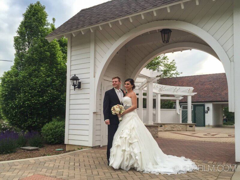 Danada House & St. Francis Xavier Catholic Parish Wedding Videography Wheaton, Il .