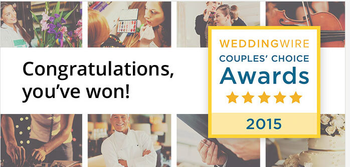 Congratulationss, you've won for weddingwire