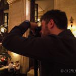 A man taking a picture of himself in a mirror
