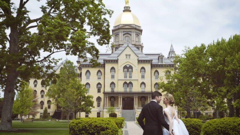University of Notre Dame Wedding Video