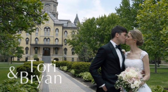 University of Notre Dame Wedding Video