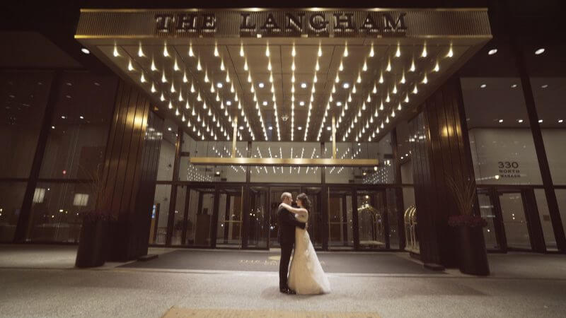 Langham Hotel Chicago Luxury Wedding Videography