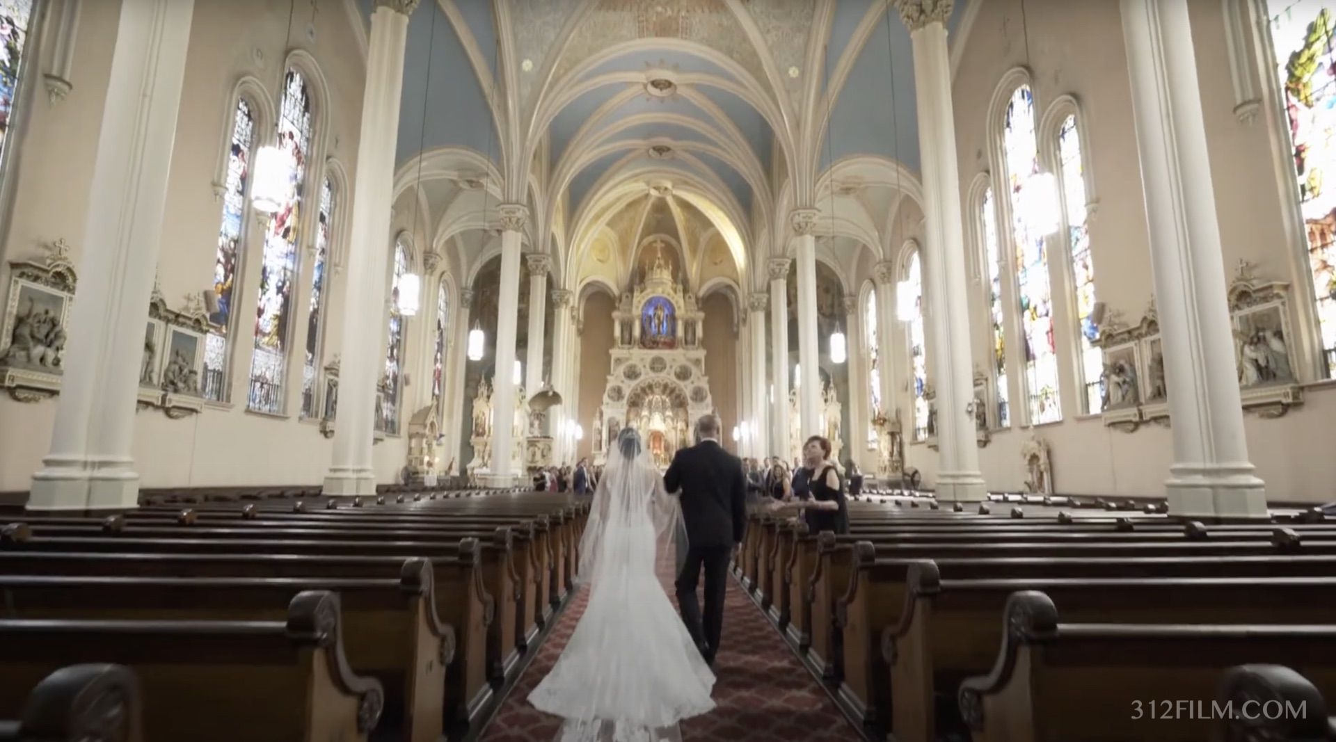 London House Chicago & St Michael Church Wedding Video
