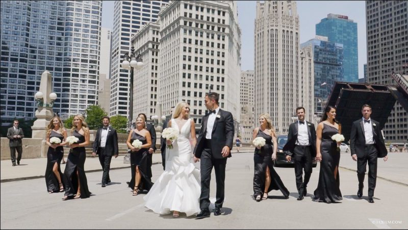 Gibsons Italia & Holy Name Cathedral Chicago Wedding