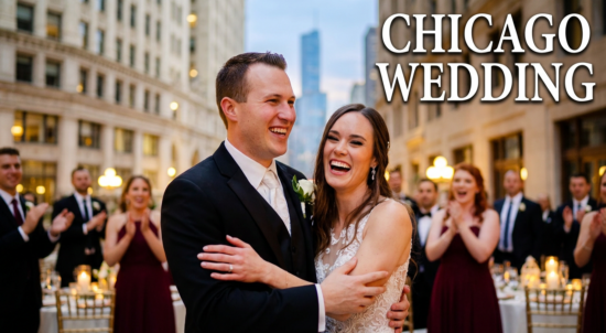 Emily and Tom's wedding at Cafe Brauer in Chicago.