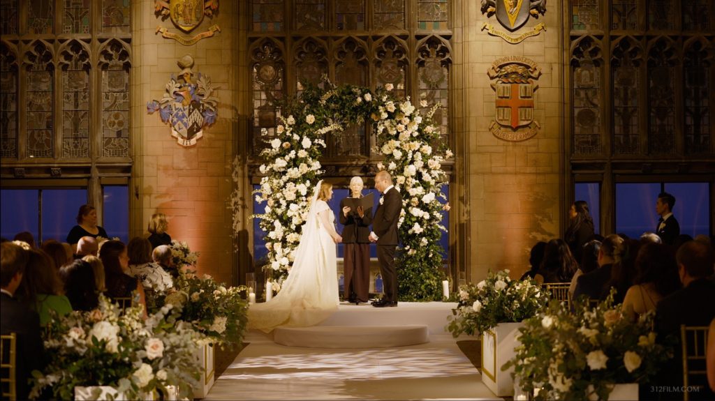 University Club of Chicago Winter Wedding