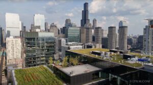 167 Events rooftop Chicago Wedding Venue