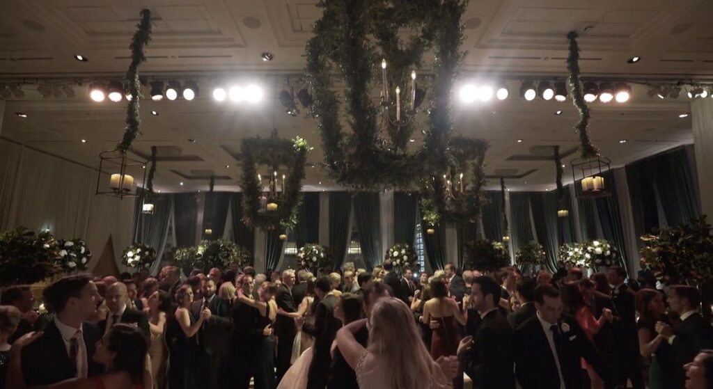 An outstanding reception set up by Kehoe Designs in the Peninsula Chicago.