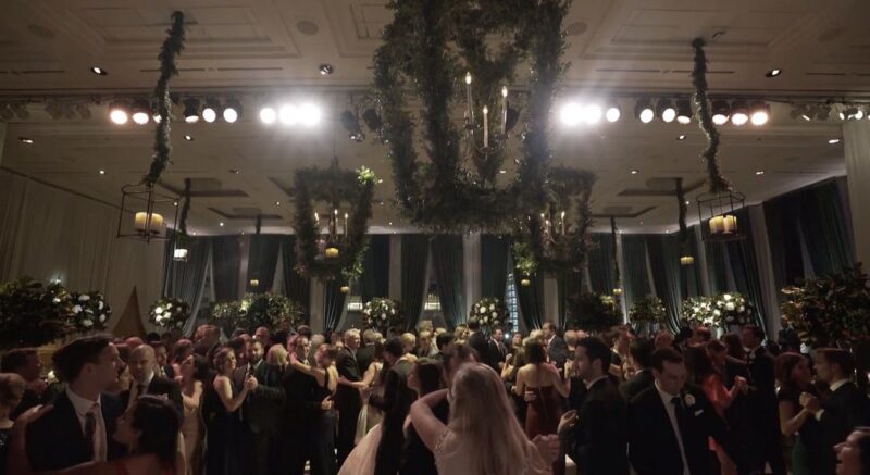 An outstanding reception set up by Kehoe Designs in the Peninsula Chicago.