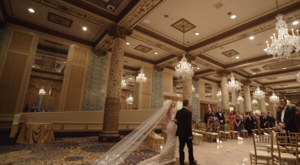 Wedding Ceremony at The Drake Hotel Chicago