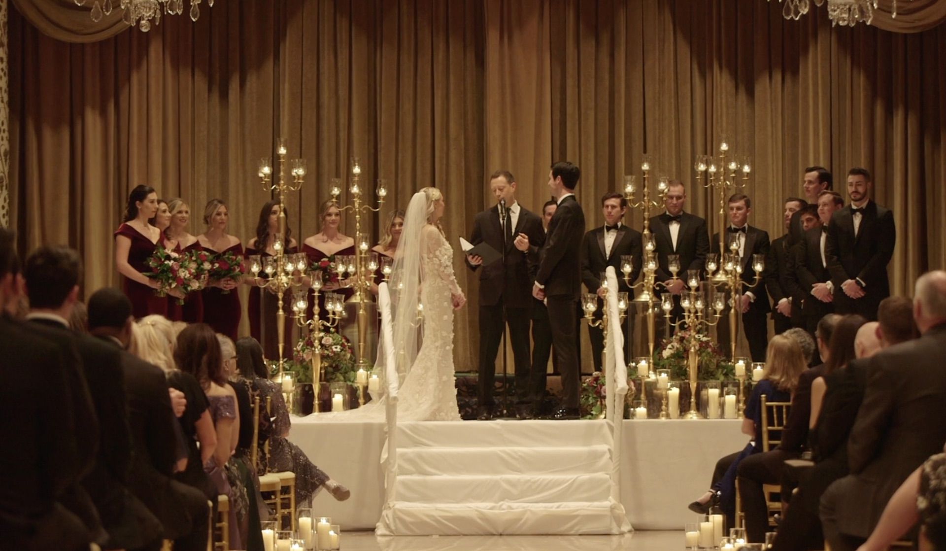 Wedding Ceremony at The Drake Hotel Chicago 