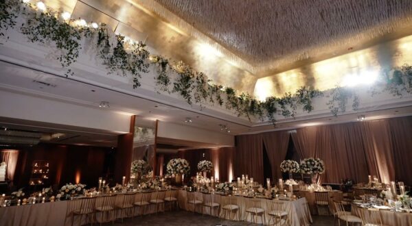 Wedding rentals service by Halls Rentals Chicago.